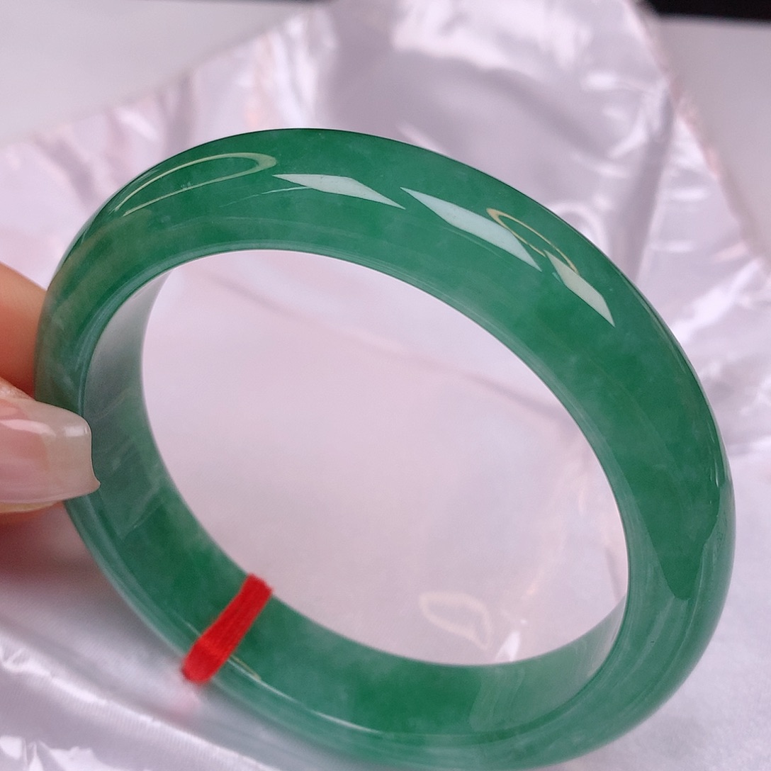 【闪购商品】翡翠手镯未镶嵌02 57翡翠手镯