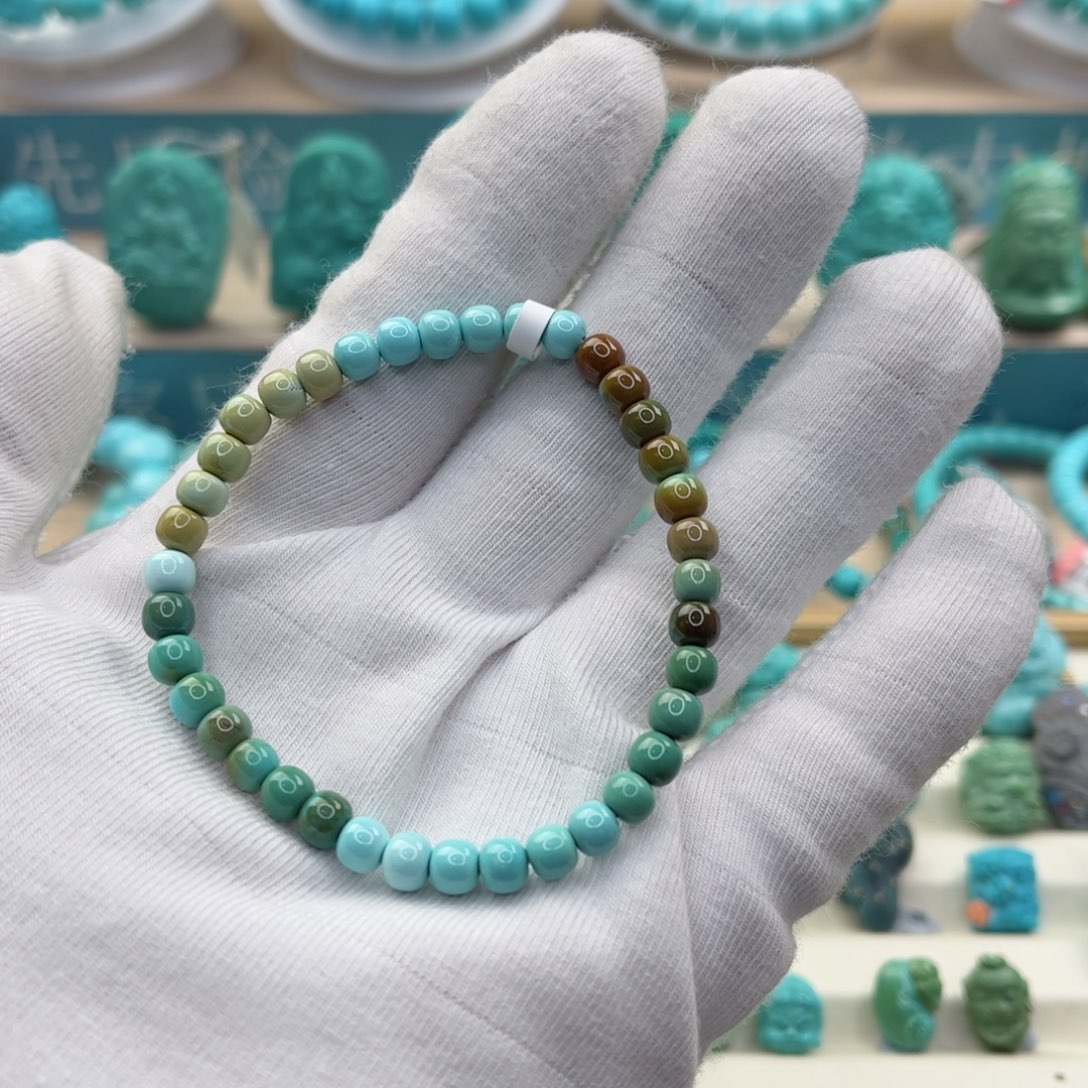 绿松石尺寸4.9未镶嵌