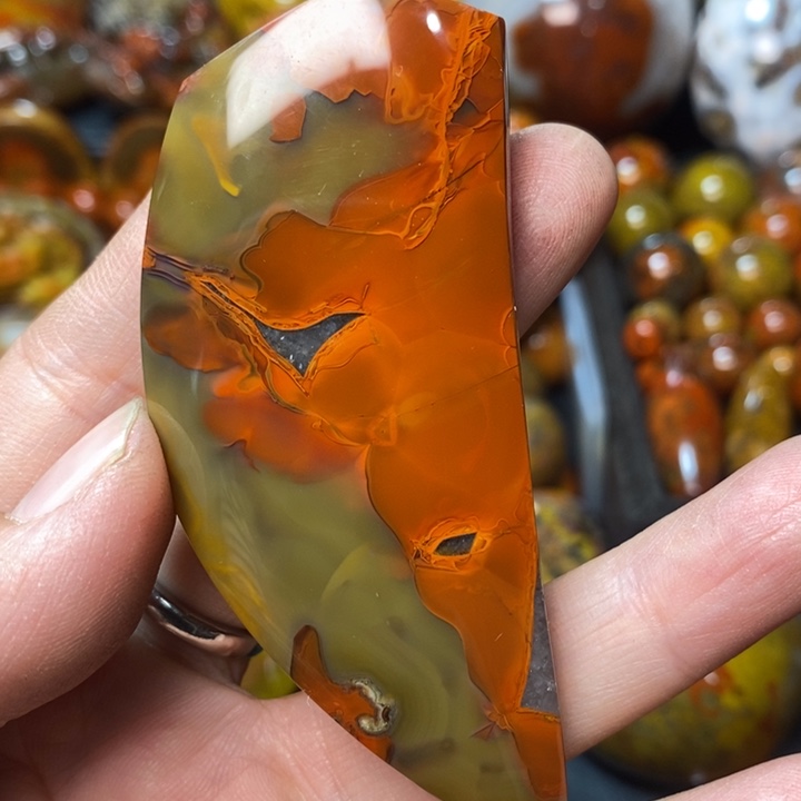 玛瑙/玉髓未镶嵌吊坠(不含链)