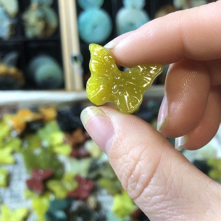 岫玉未镶嵌岫玉挂件