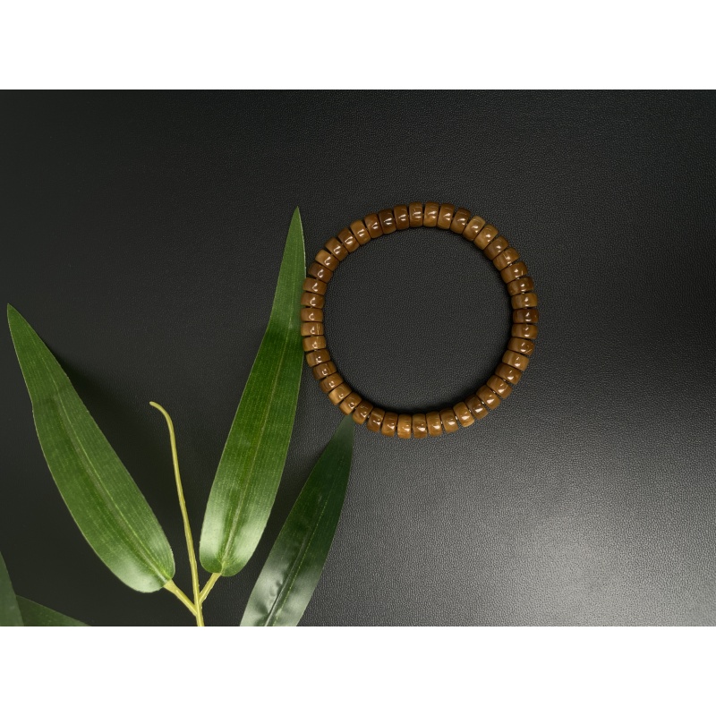 G-158雀眼药片单圈手串（无礼盒）0397