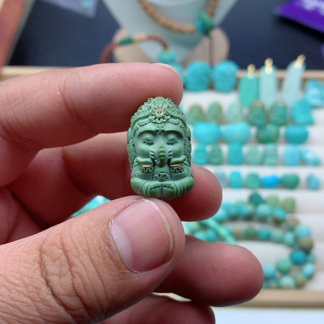 【闪购商品】绿松石珠宝奇石未镶嵌