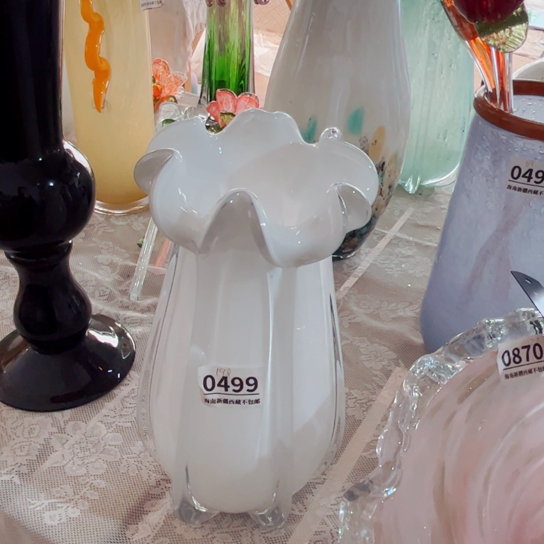 琉璃0498 花瓶摆件高28