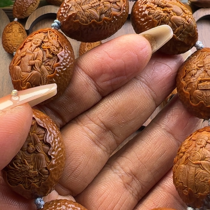 手串/手链橄榄核2.2九龙财神