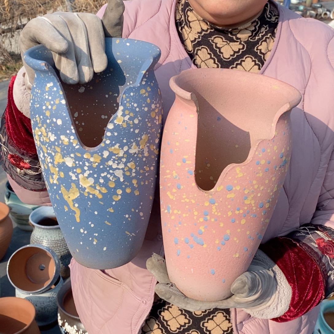 红陶口14高25～～～