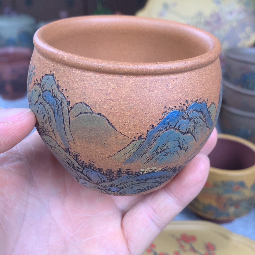 紫砂茶杯放漏价格