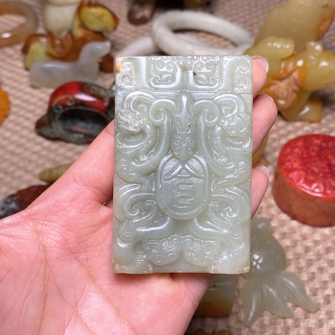 白玉菩提吊坠白玉菩提白玉菩提摆件