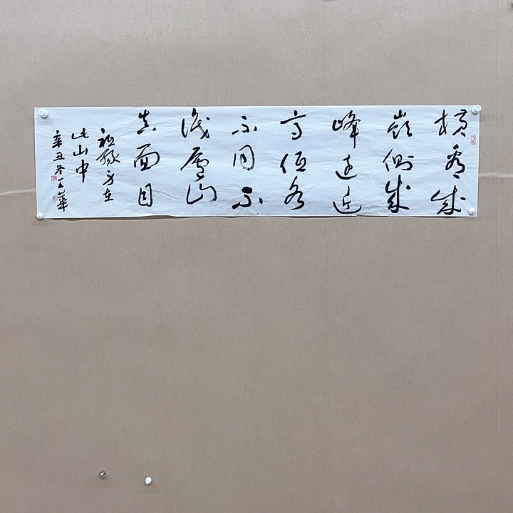 书法王华138*34㎝山西LS