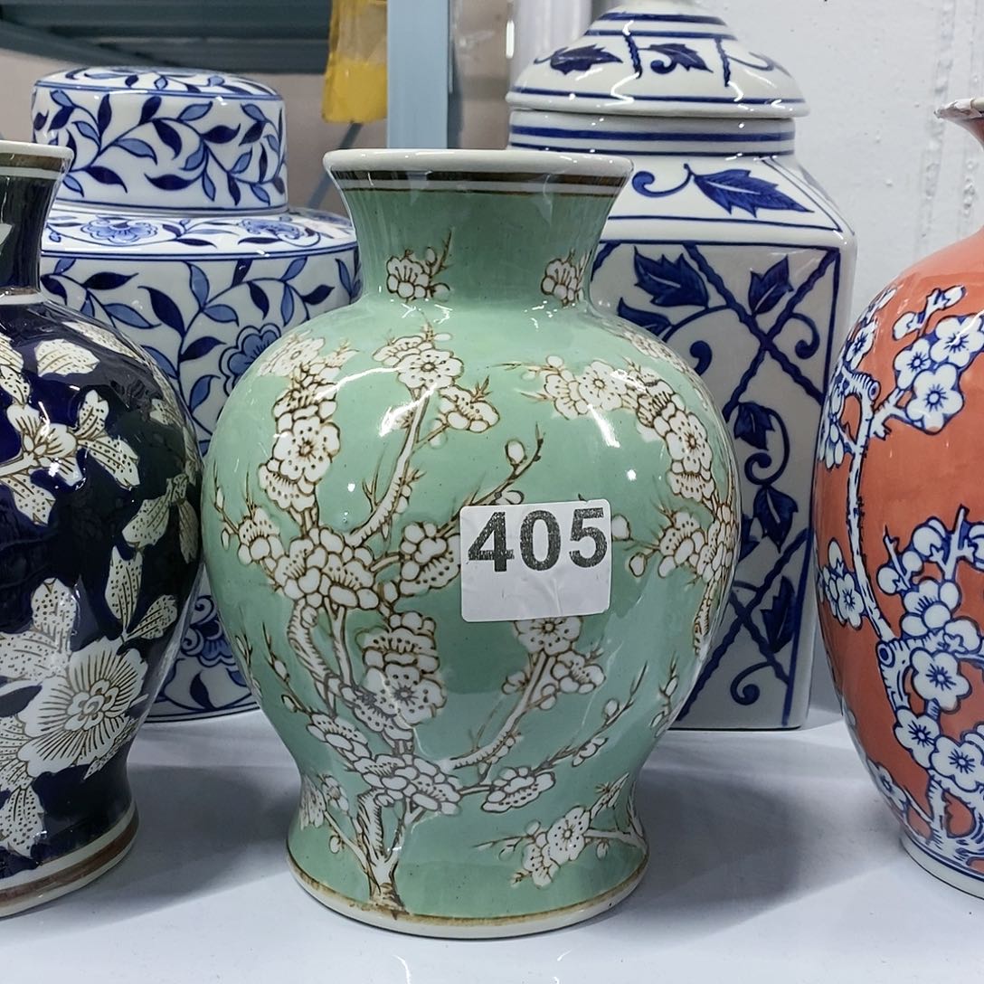 【闪购商品】摆件冰梅石榴瓷器……………………………………