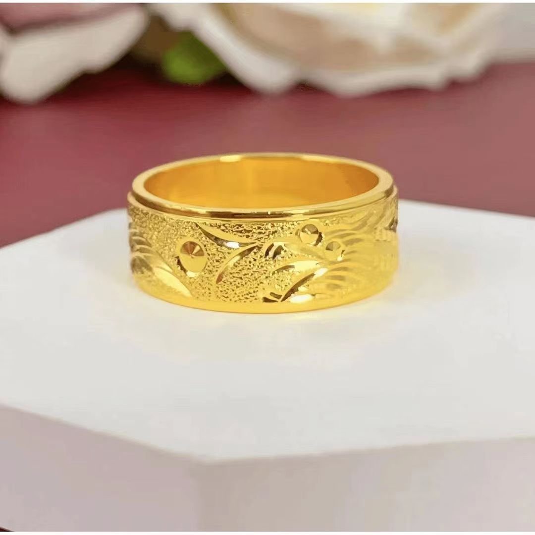 戒指 闭口龙凤戒指