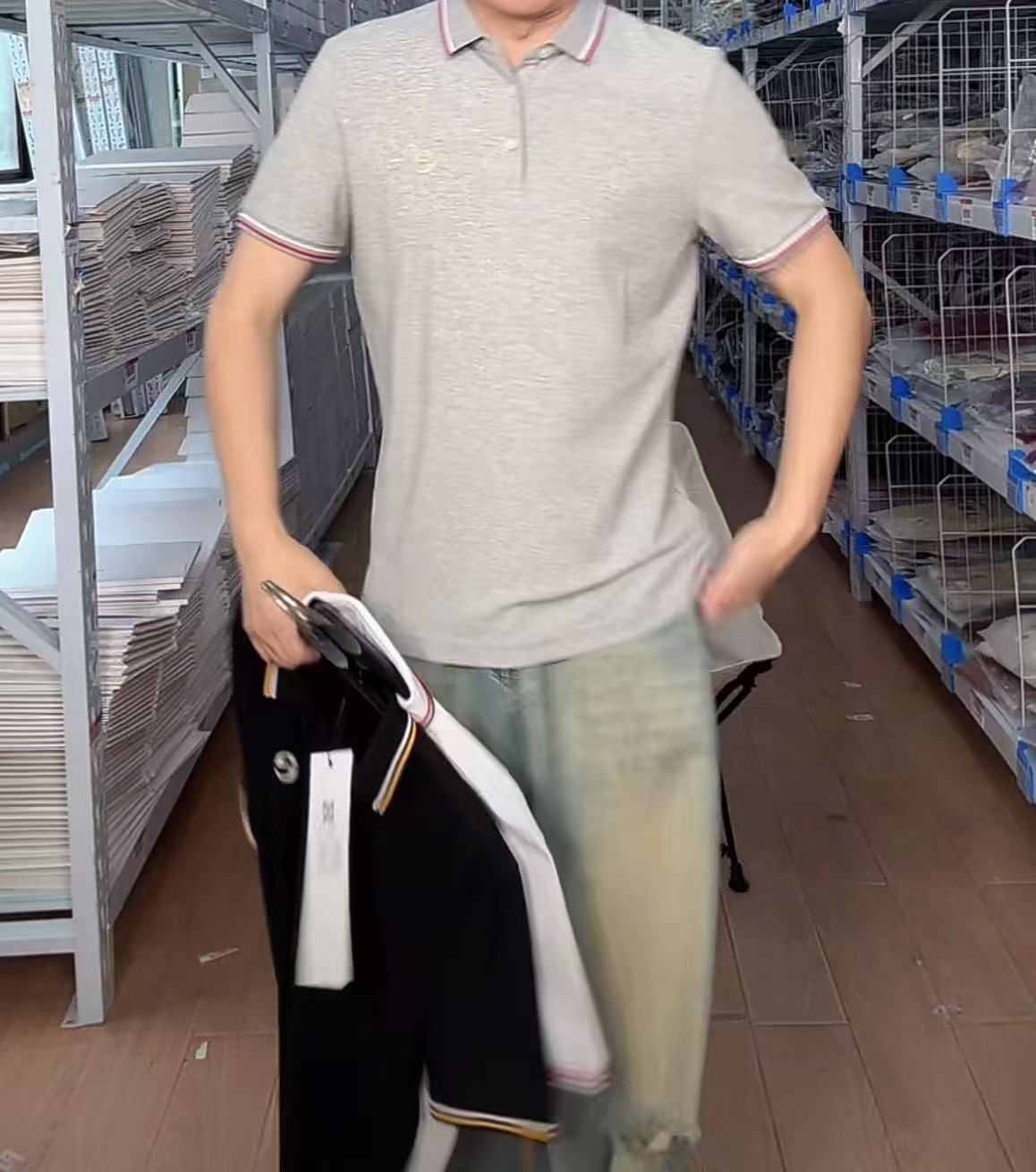 508/30-31/116-18 休闲翻领短袖Polo衫男