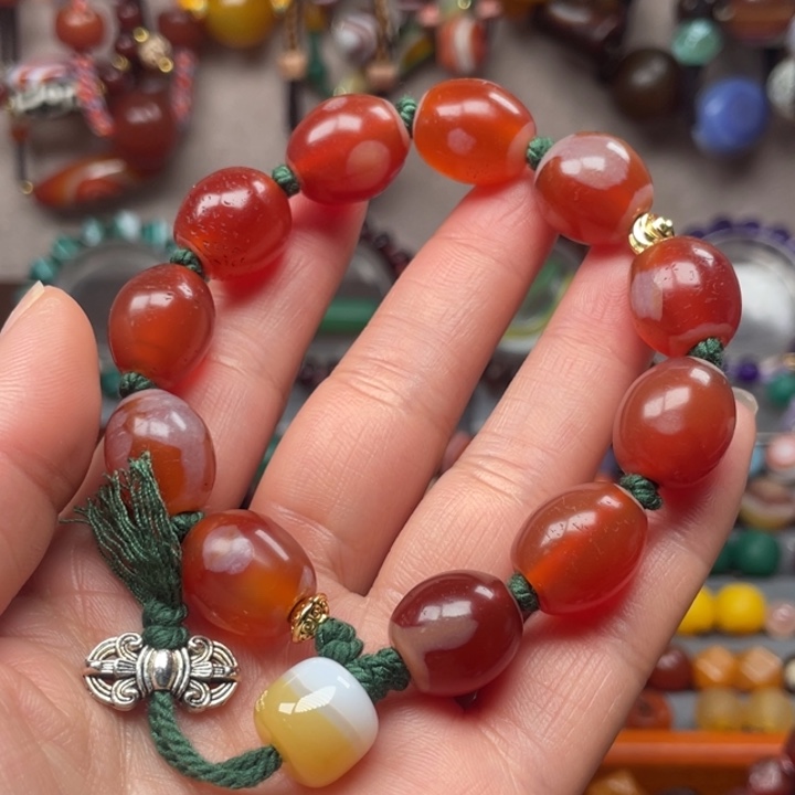 玛瑙/玉髓手链未镶嵌