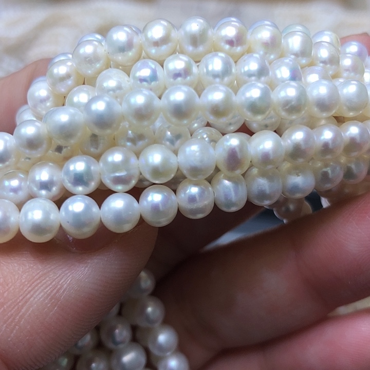 大理石磁石天然小米链