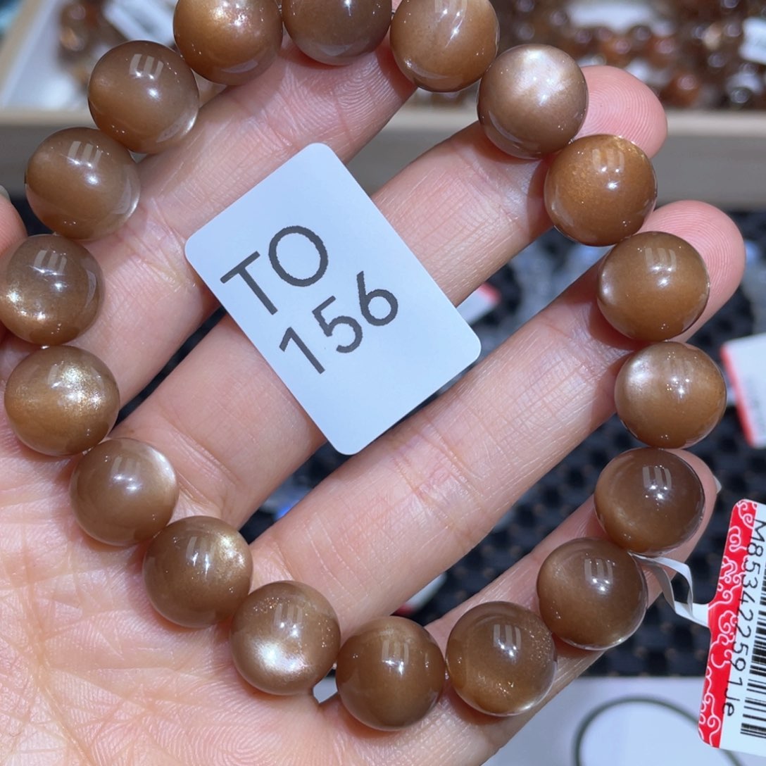 长石手链未镶嵌手串