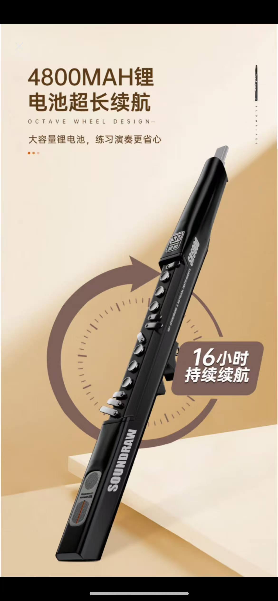 圣锐6000电吹管  新款电吹管乐器适合中老年人初学者专业演奏