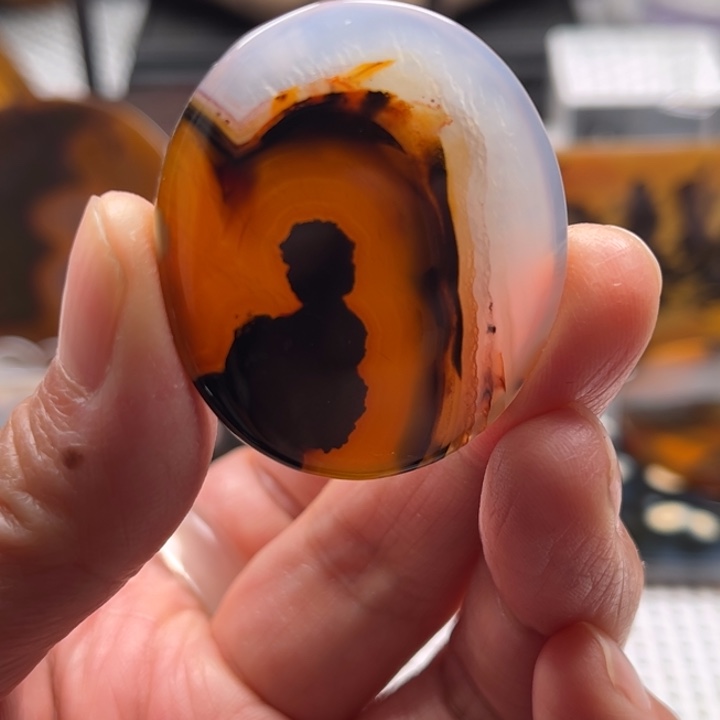 玛瑙/玉髓未镶嵌吊坠(不含链)