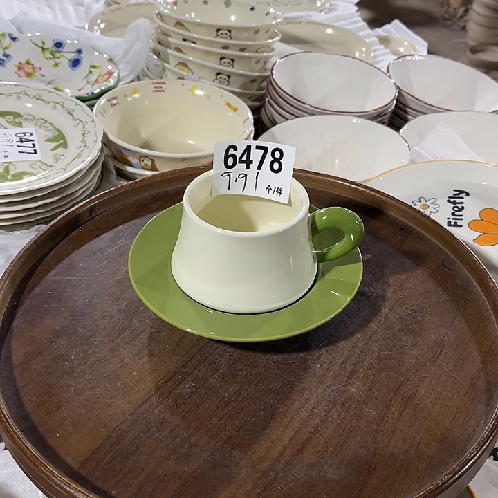 瓷微瑕外贸餐具6479