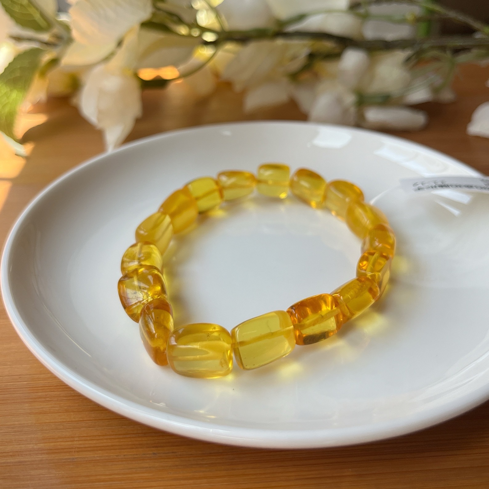 【郭老师】约11g琥珀金珀随形手串