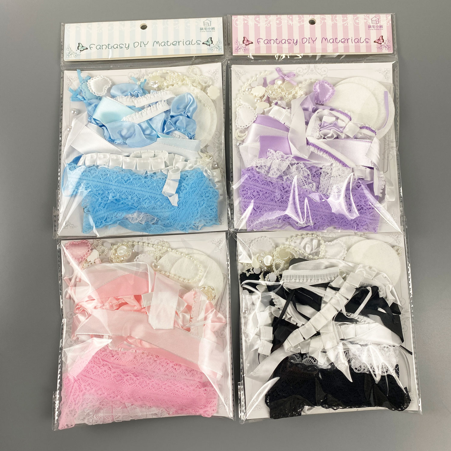 礼物扎痛包素材包4个颜色各一