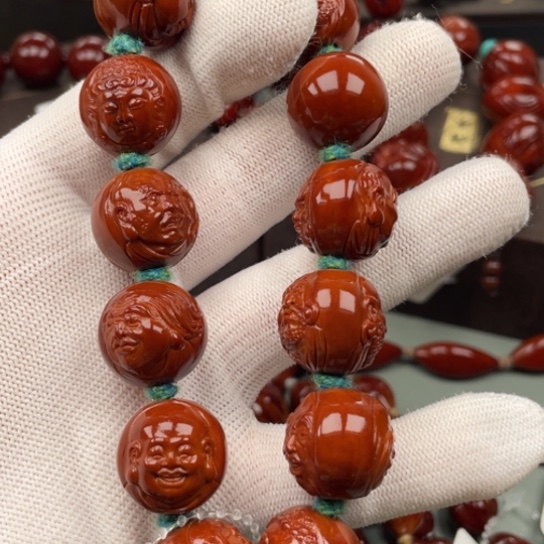 淡***然橄榄核吊坠橄榄核