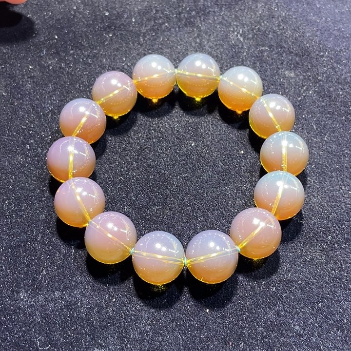 琥珀项圈未镶嵌手串