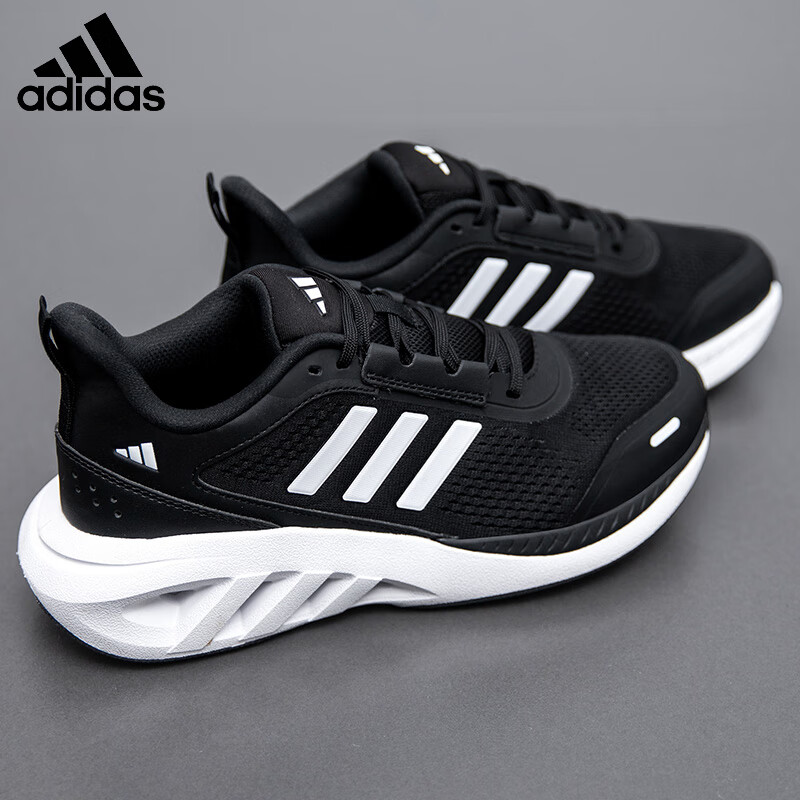 adidas/阿迪达斯跑步鞋男女新款减震鞋网面透气轻便运动跑步鞋