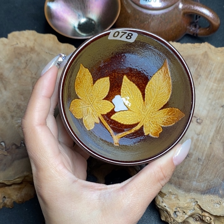 茶盏建窑建盏主人杯78