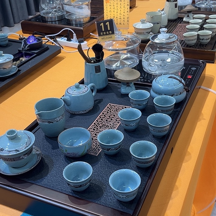 茶盘的形状有很多讲究了
