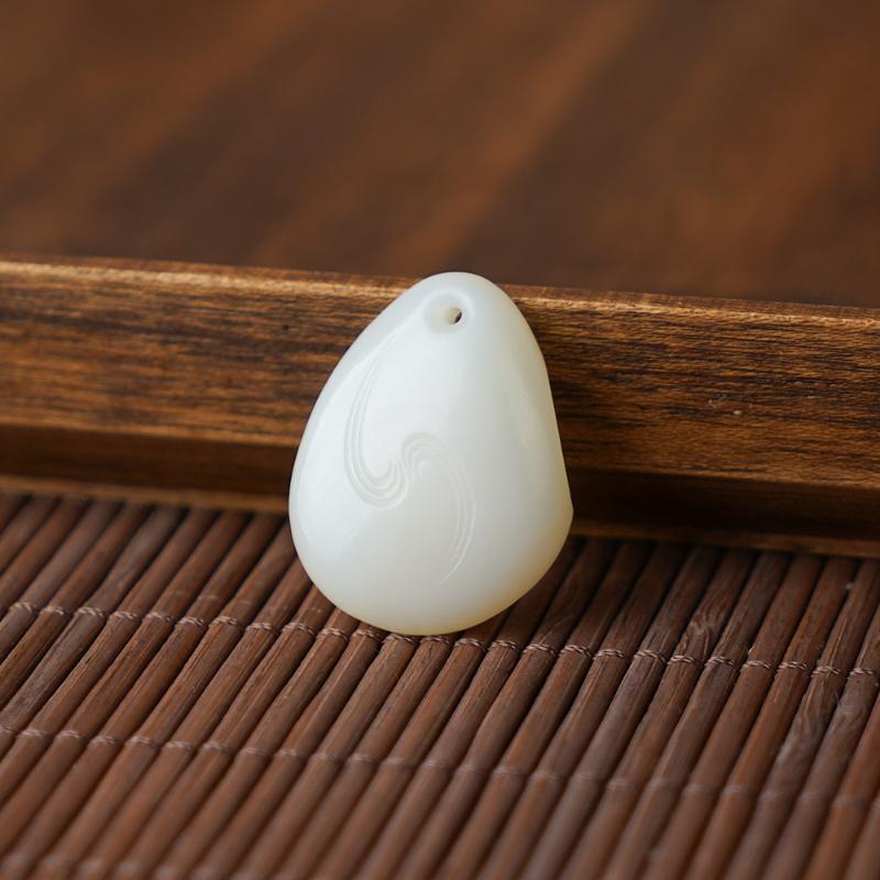 【香姐双十二】和田玉米达孤品吊坠（发一件）