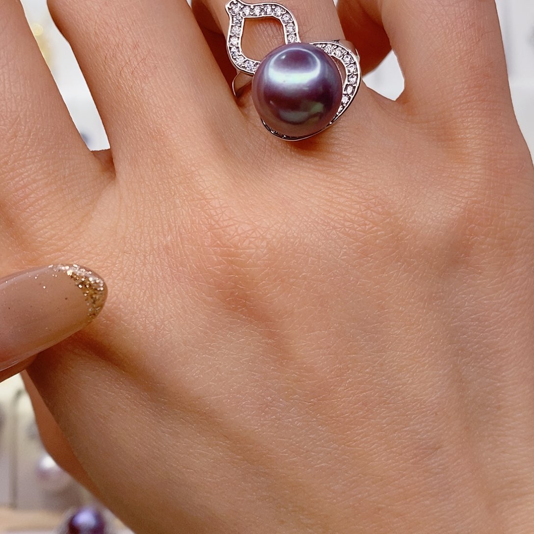 戒指未镶嵌淡水珍珠