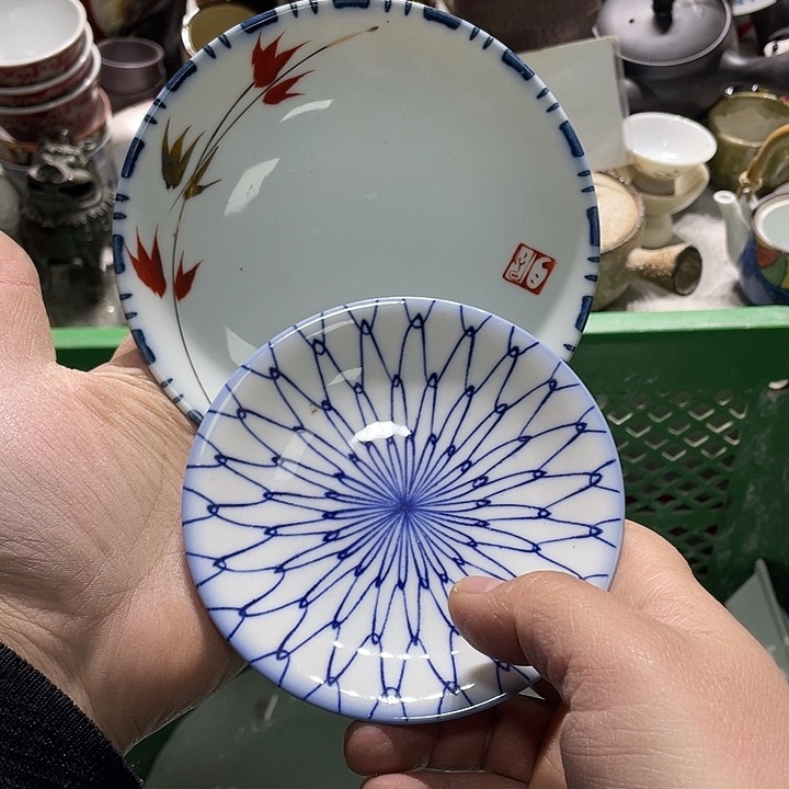 瓷片在一起的时候就是不知