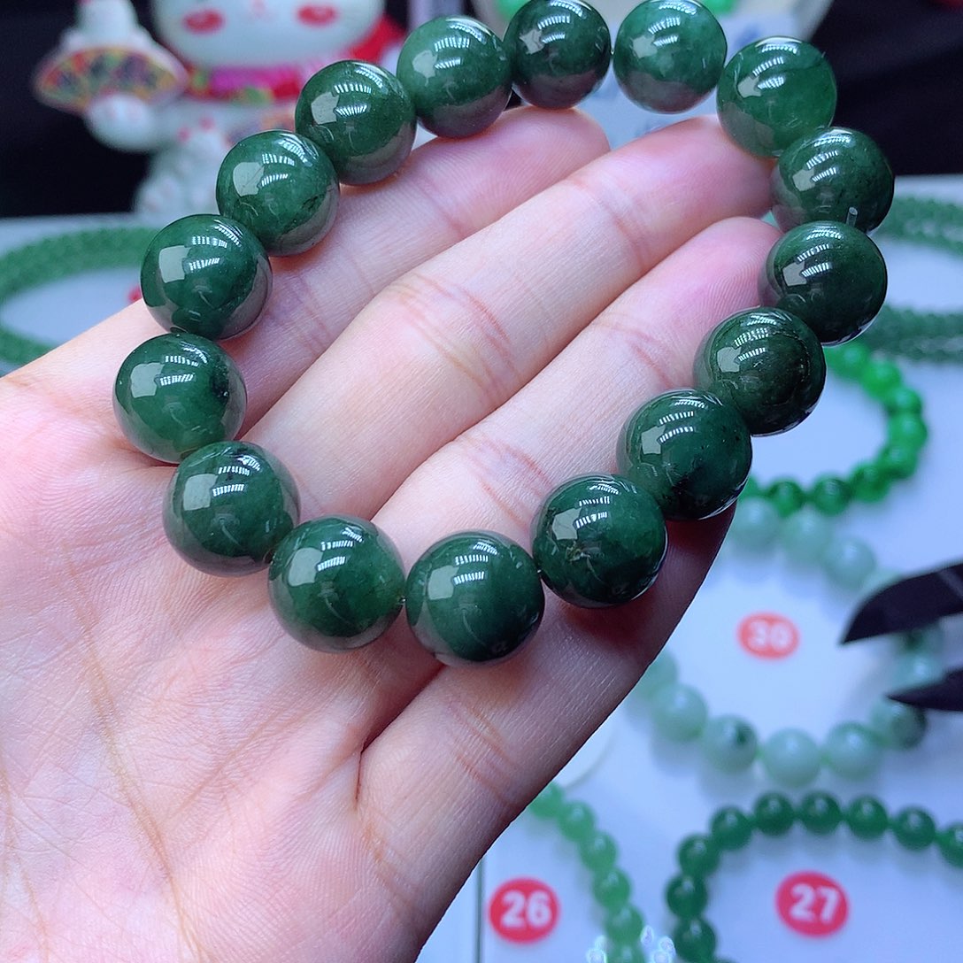 翡翠毛衣链未镶嵌卡13.3