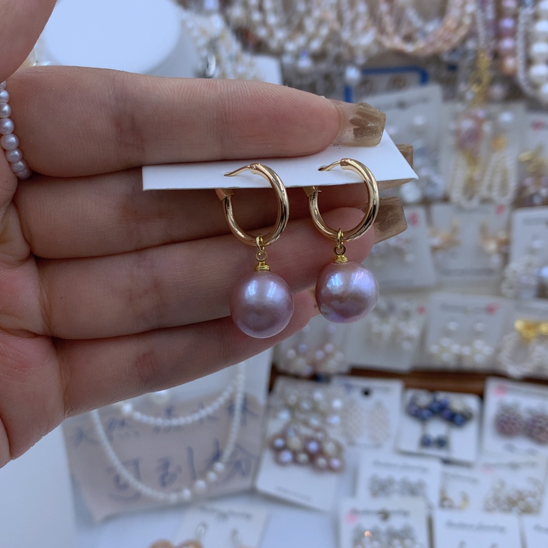 颈饰银S925镶嵌淡水珍珠