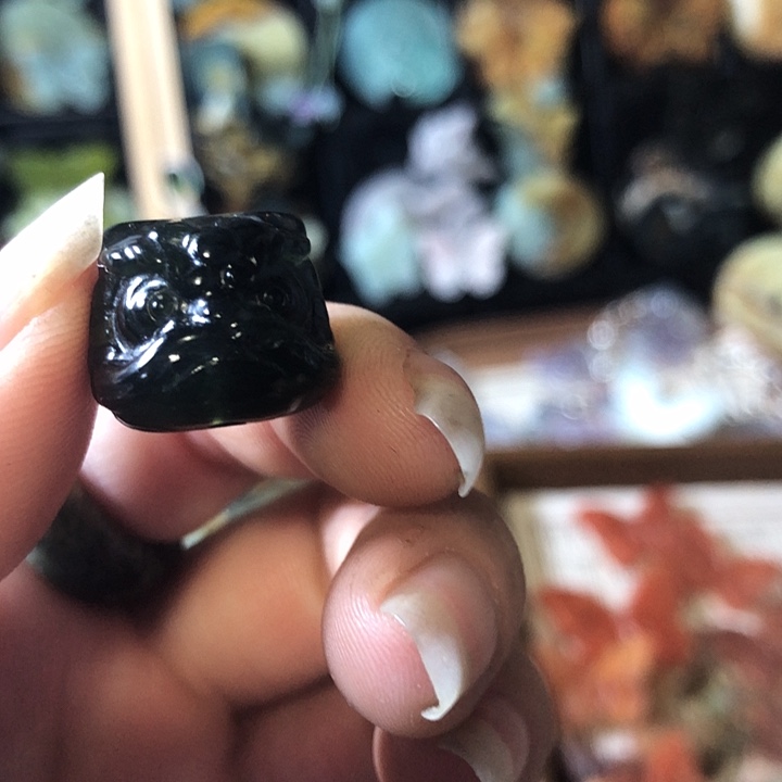 岫玉未镶嵌岫玉挂件