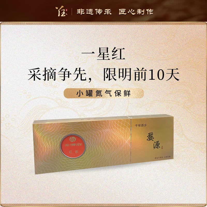 烟条式小罐装红茶充氮保鲜11罐装茶博府茶业好茶精制