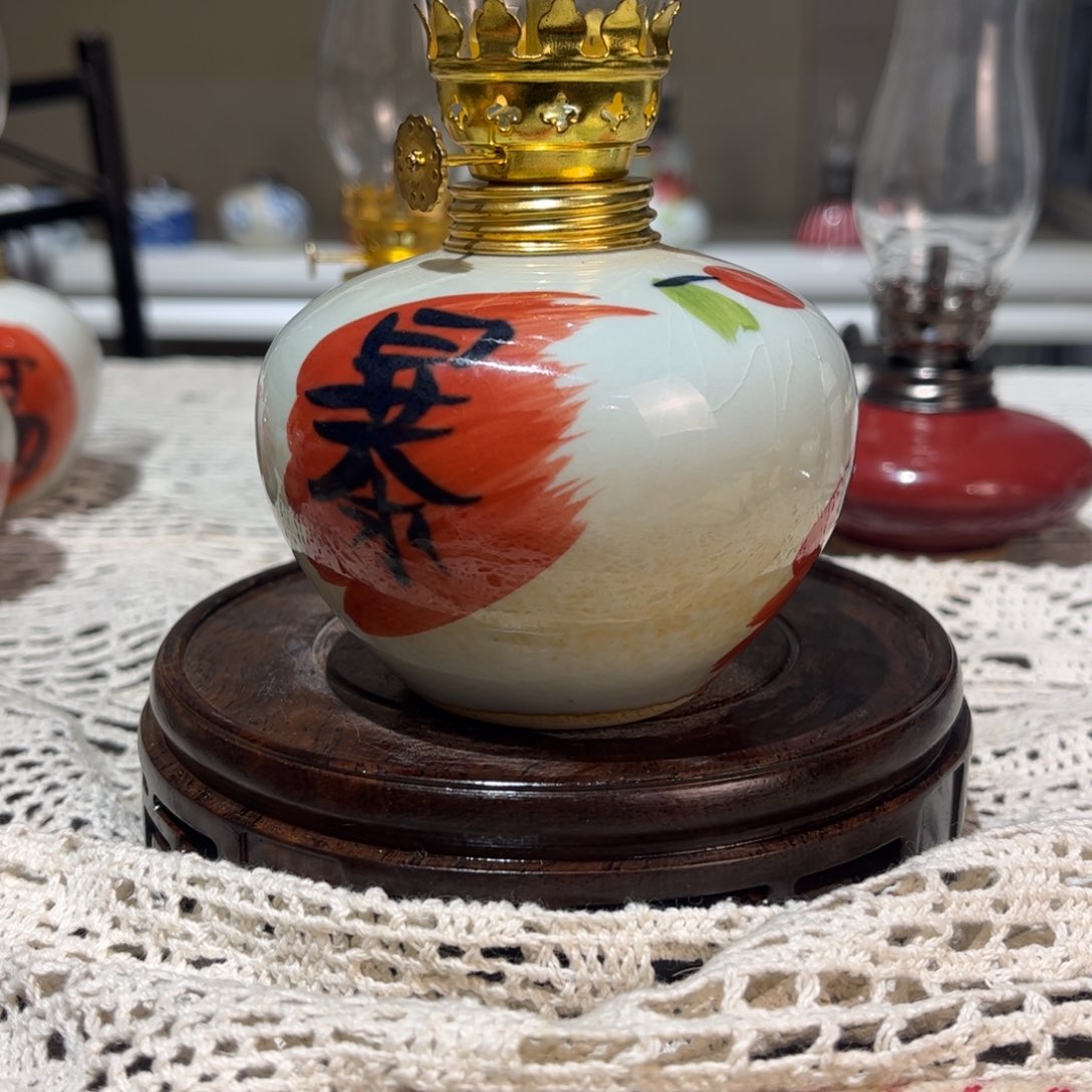 摆件景德镇陶瓷香薰灯