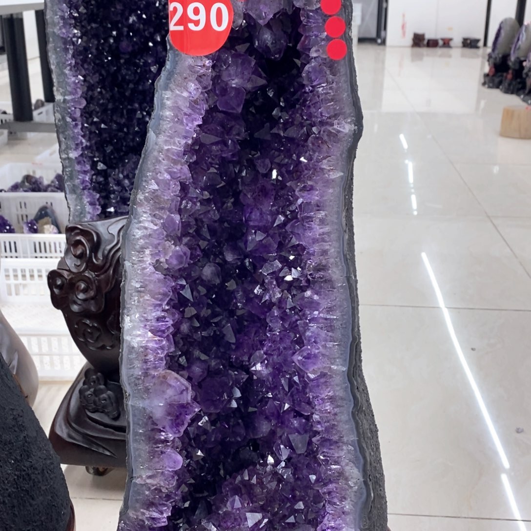 未镶嵌大型摆件（非配饰）紫晶