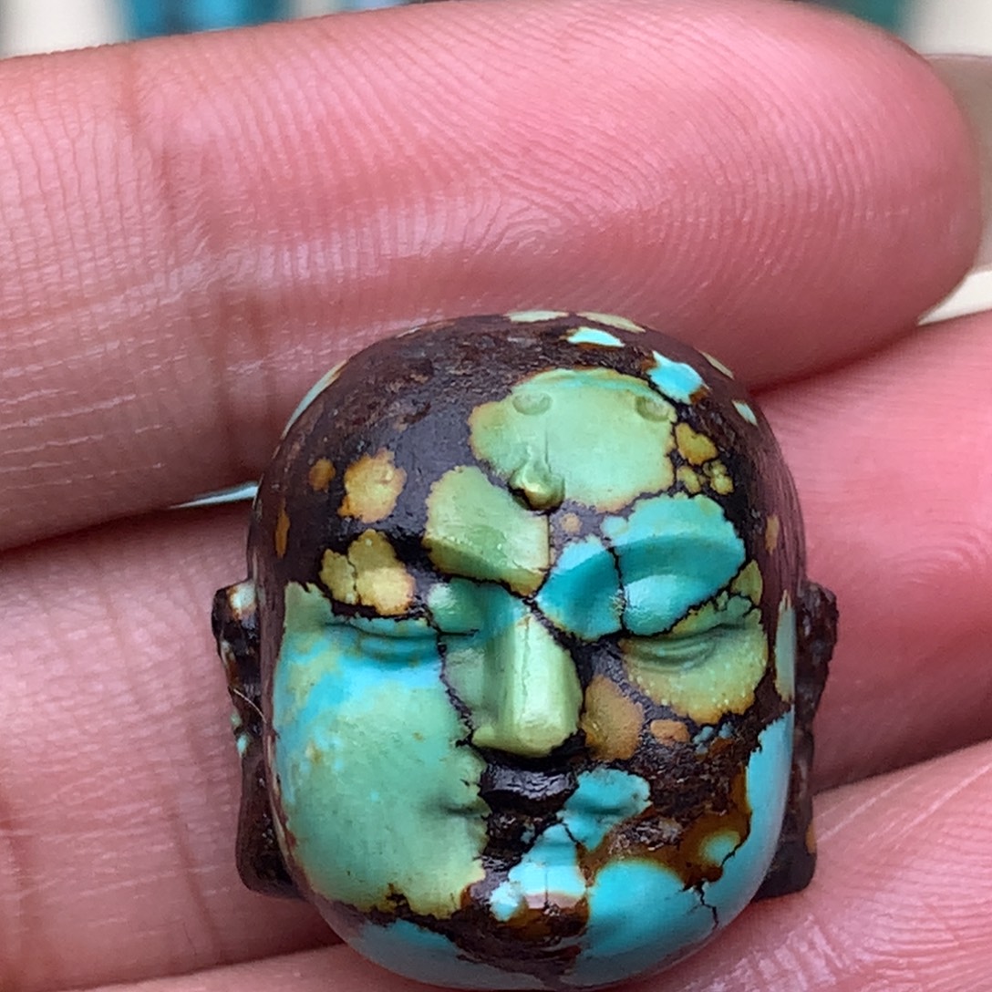 绿松石未镶嵌配饰