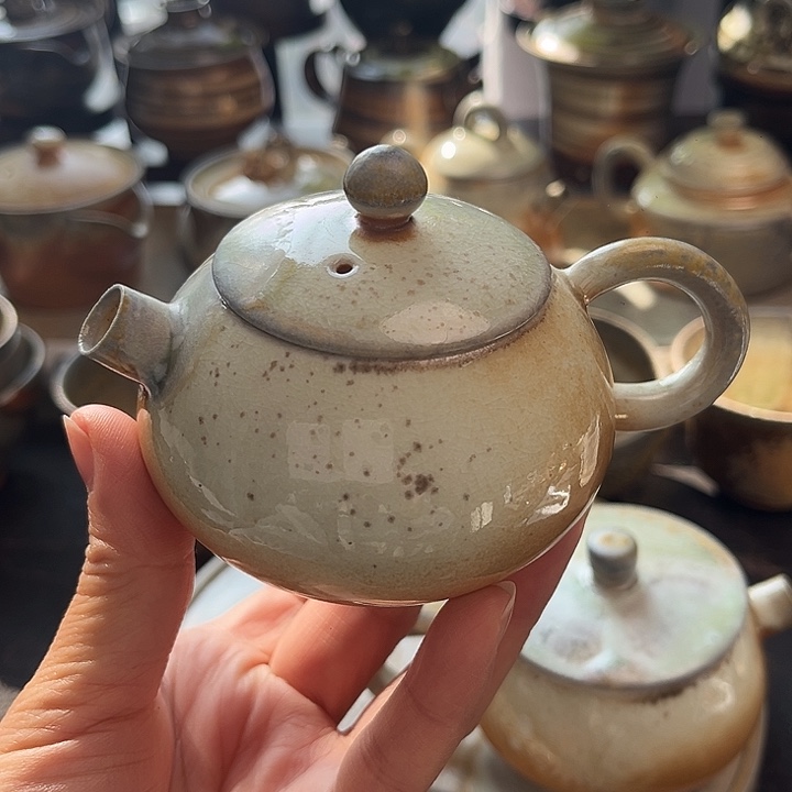 阳***店茶盏柴烧茶具柴烧茶具