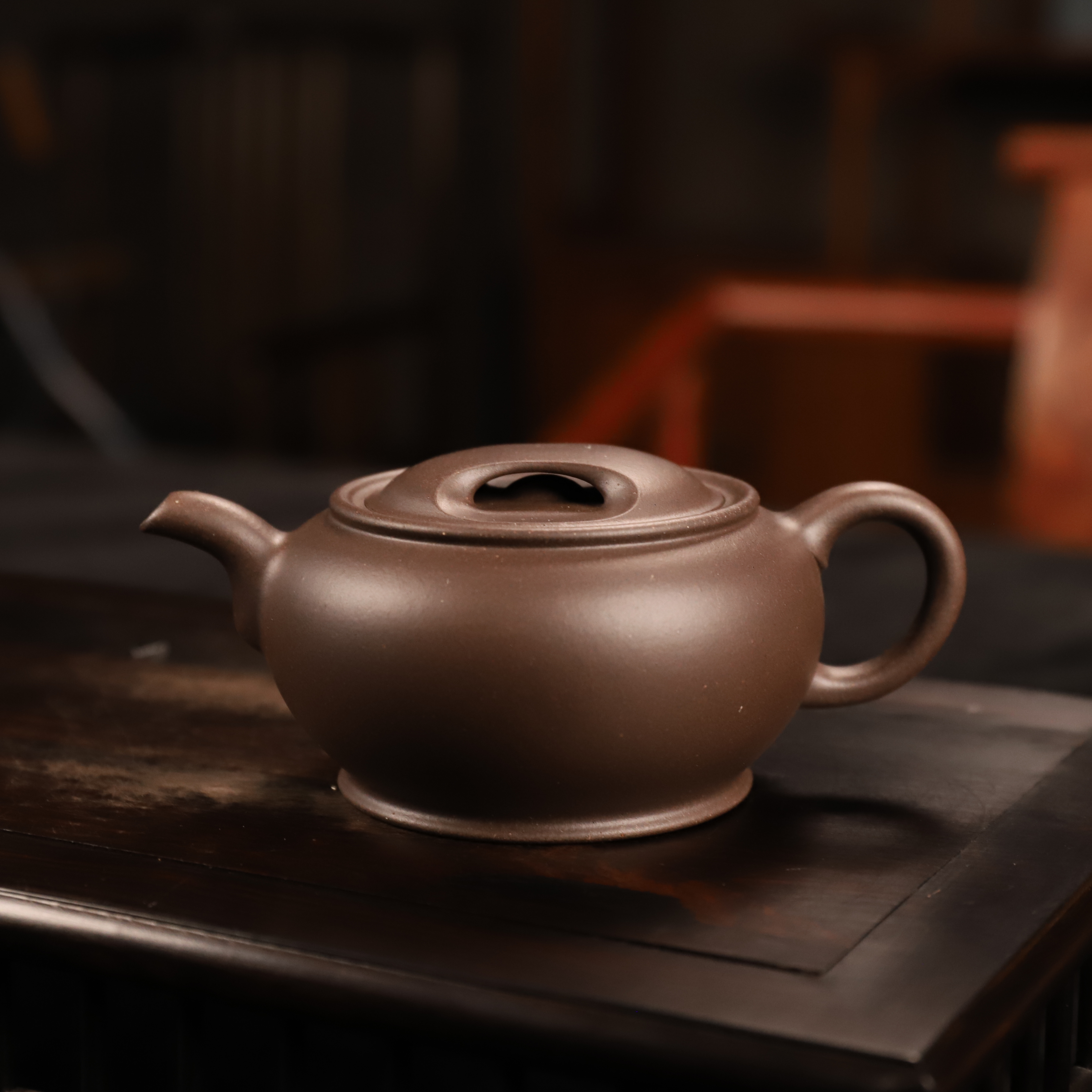 大茗茶器周洪斌高徒周新制黑星土儒缶二式壶180CC