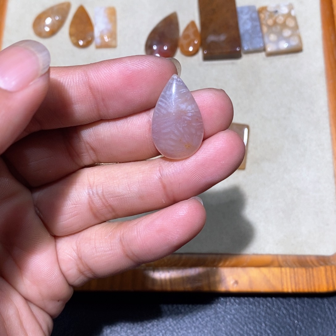 【闪购商品】硅化玉颈饰足银镶嵌