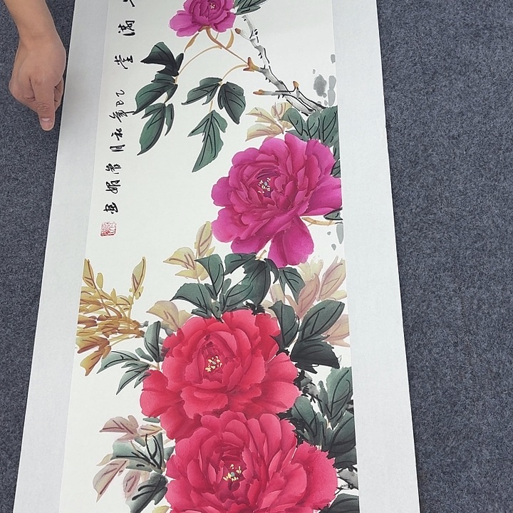 国画手绘国画作品