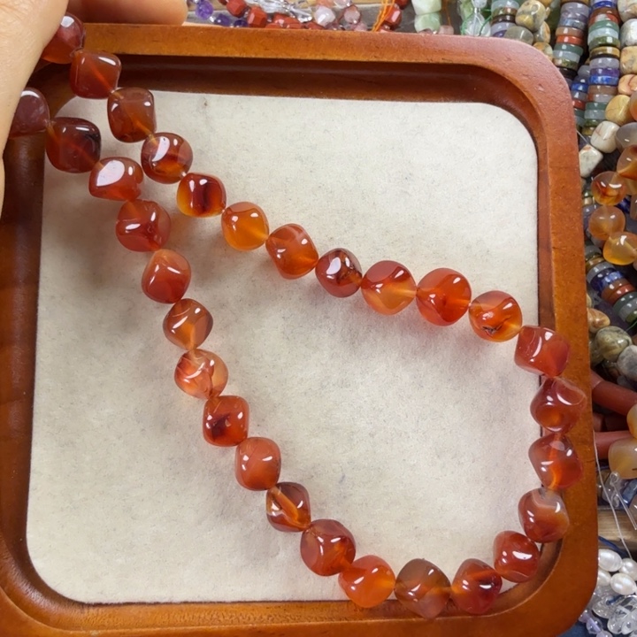 查罗石合金散珠卡19红玛斜方一条