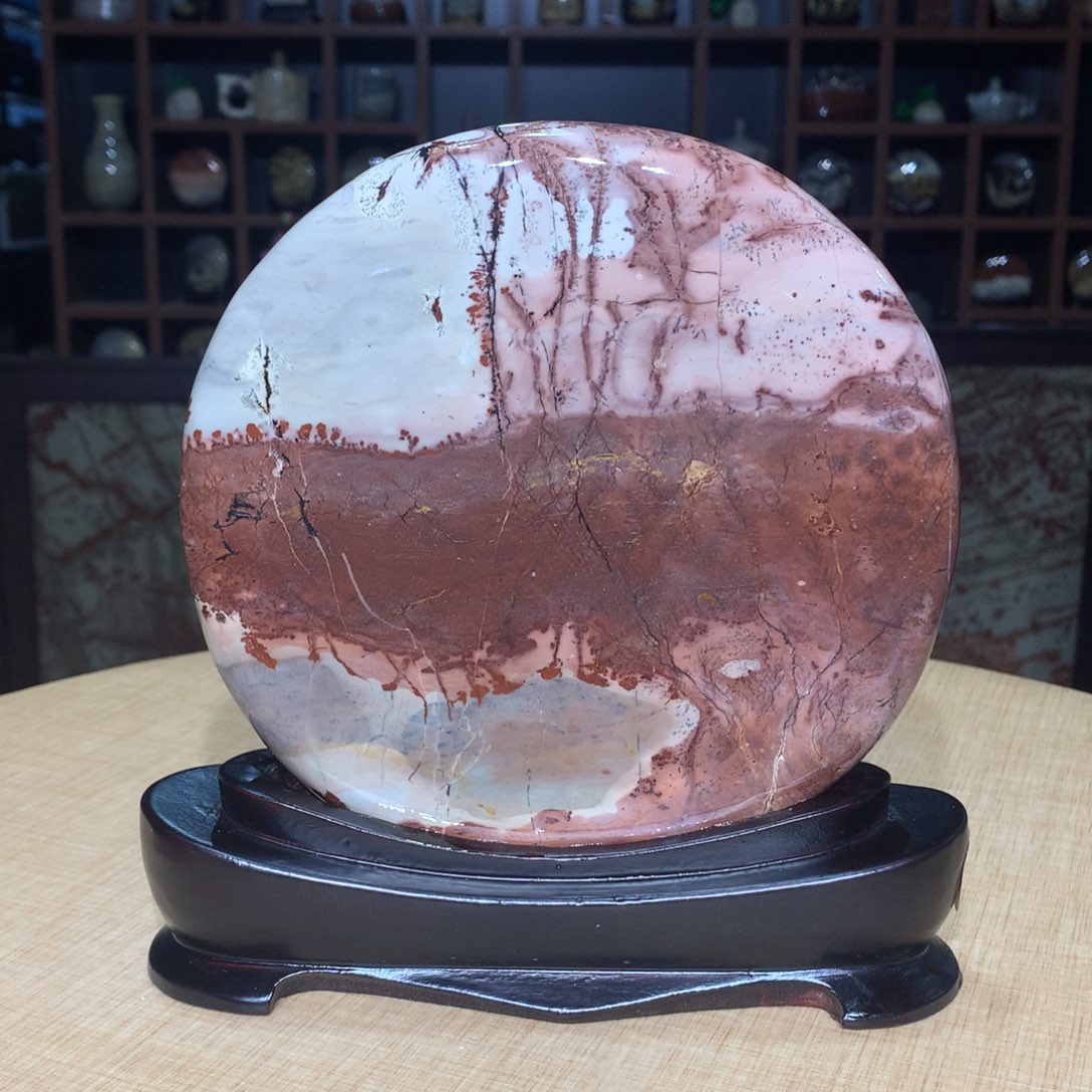 紫砂广西国画石，观赏收藏