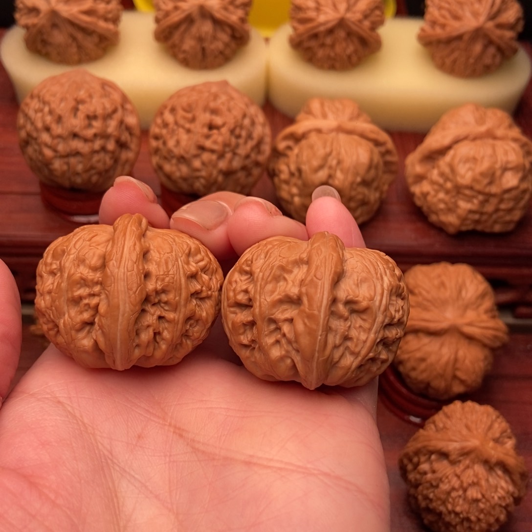 桃核把件平谷元宝37