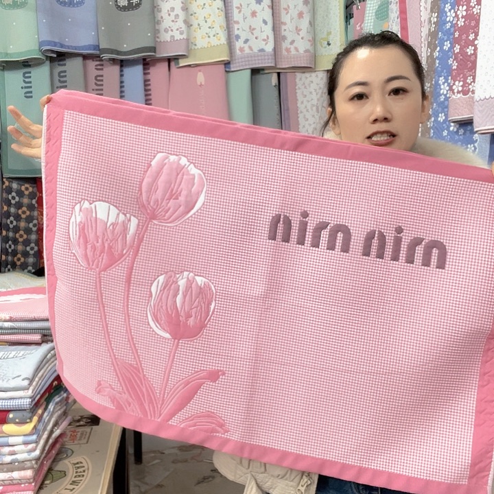 棉特价促销粉色郁金香纯棉