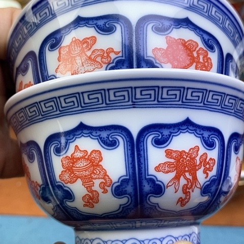 景德镇陶瓷藏式茶碗