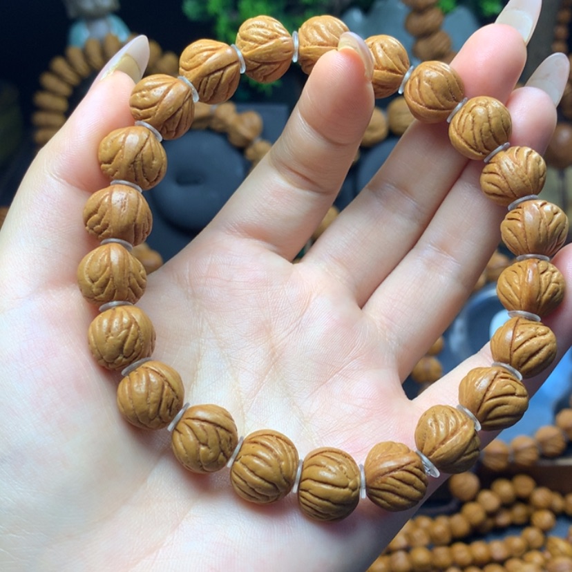 【闪购商品】桃核手串小元宝13手串