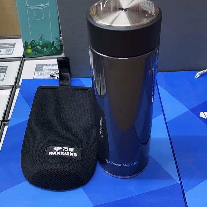 万象保温杯h93-550灰杯套