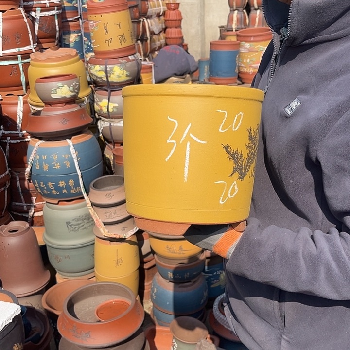 紫砂紫砂花盆也在